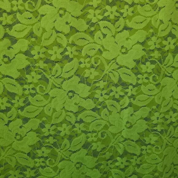 Neon green swim suit coverup. Sz L - Picture 2 of 11